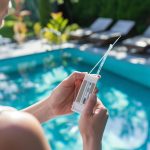 Test pH piscine et produits chimiques