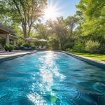 Abri piscine gonflable
