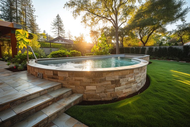 Comment enterrer une piscine hors-sol