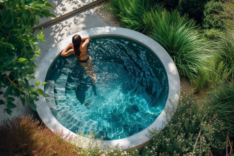 Comment installer une piscine tubulaire sur un terrain en pente?