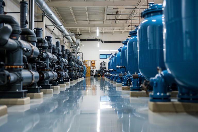 Local technique piscine