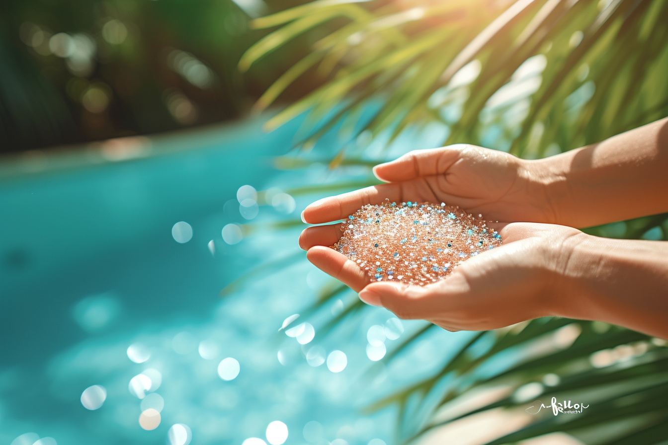 Votre piscine mérite-t-elle le luxe du sable de verre ?